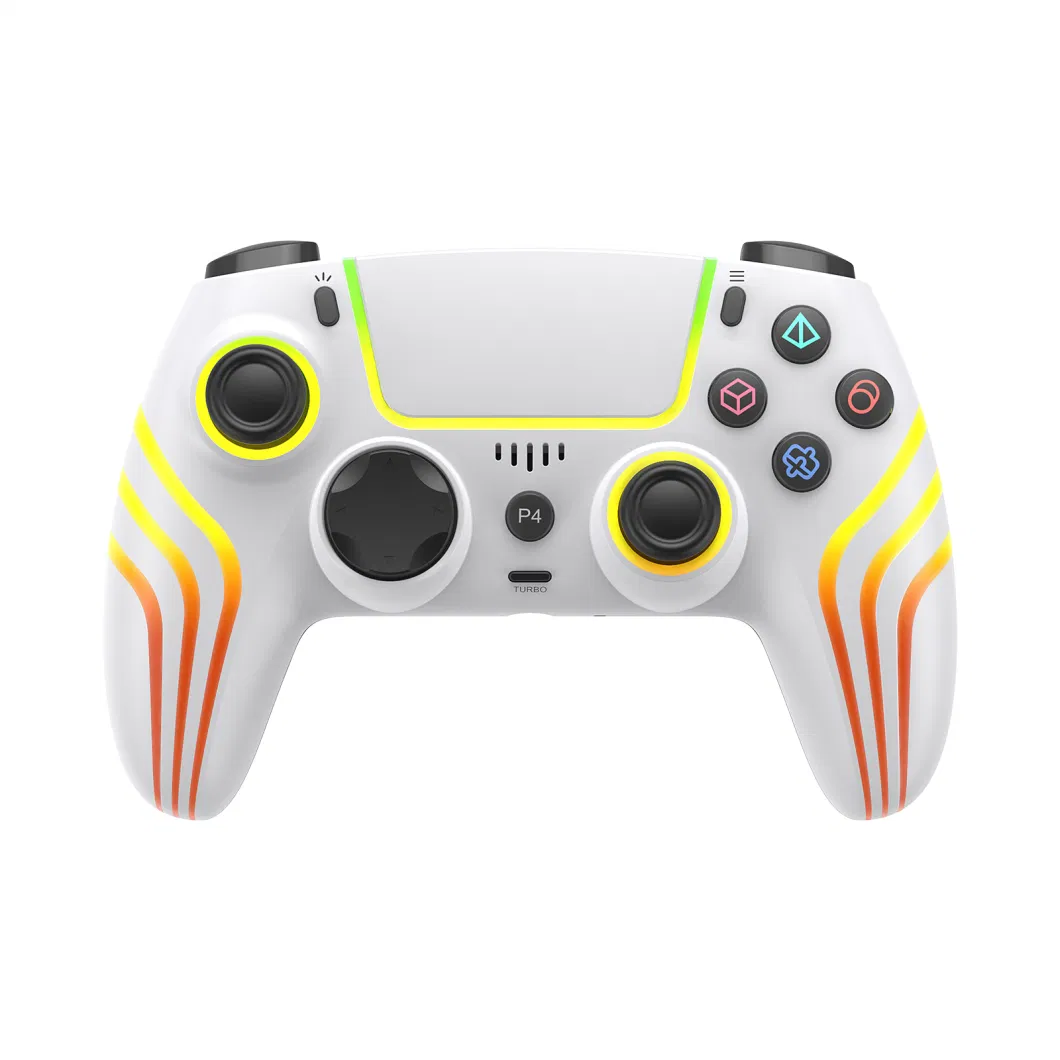 2023 New for PS4 Wireless Controller with RGB LED and 1000mAh Battery