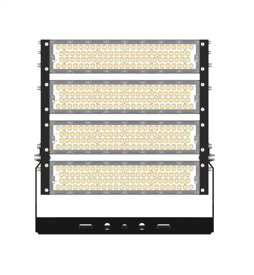 Iluminación de estadio con iluminación de inundación LED de mástil alto para exteriores de 1000 W